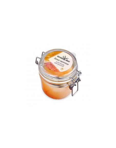 ŽENA - ORGANICKÝ SOĽNÝ TELOVÝ PEELING