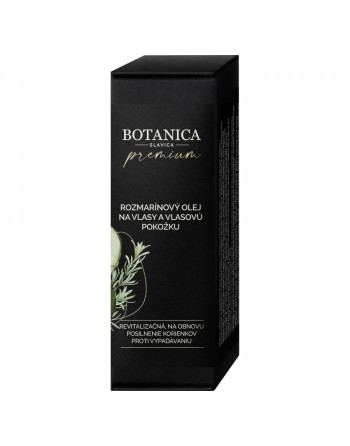 Intenzívny rozmarínový olej na vlasy a vlasovú pokožku - rast, regenerácia, posilnenie