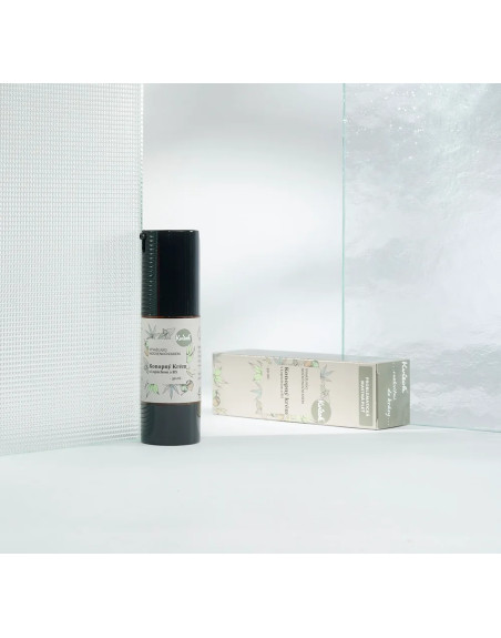 Konopný Krém pre Mastnú/Problematickú Pleť – Nočný 30ml