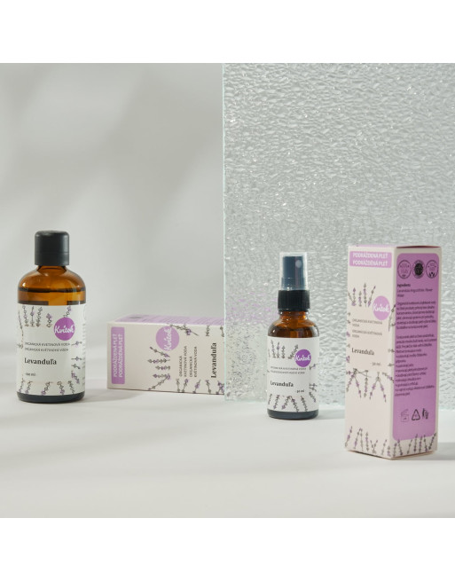 Organická Kvetinová Voda – Levanduľa (100 ml)