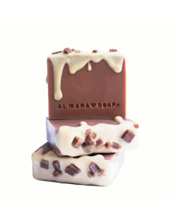 Caramel Cupcake-ručne vyrobené mýdlo so sladkou vôňou karamelu 100 ± 5 g