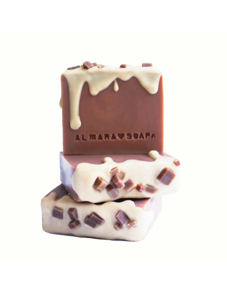 Caramel Cupcake-ručne vyrobené mýdlo so sladkou vôňou karamelu 100 ± 5 g