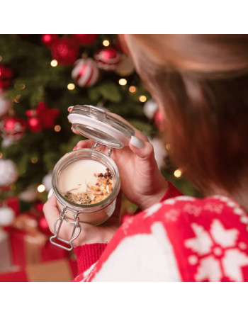 Magické Vianoce - Sójová sviečka s teplou sviatočnou vôňou 250ml